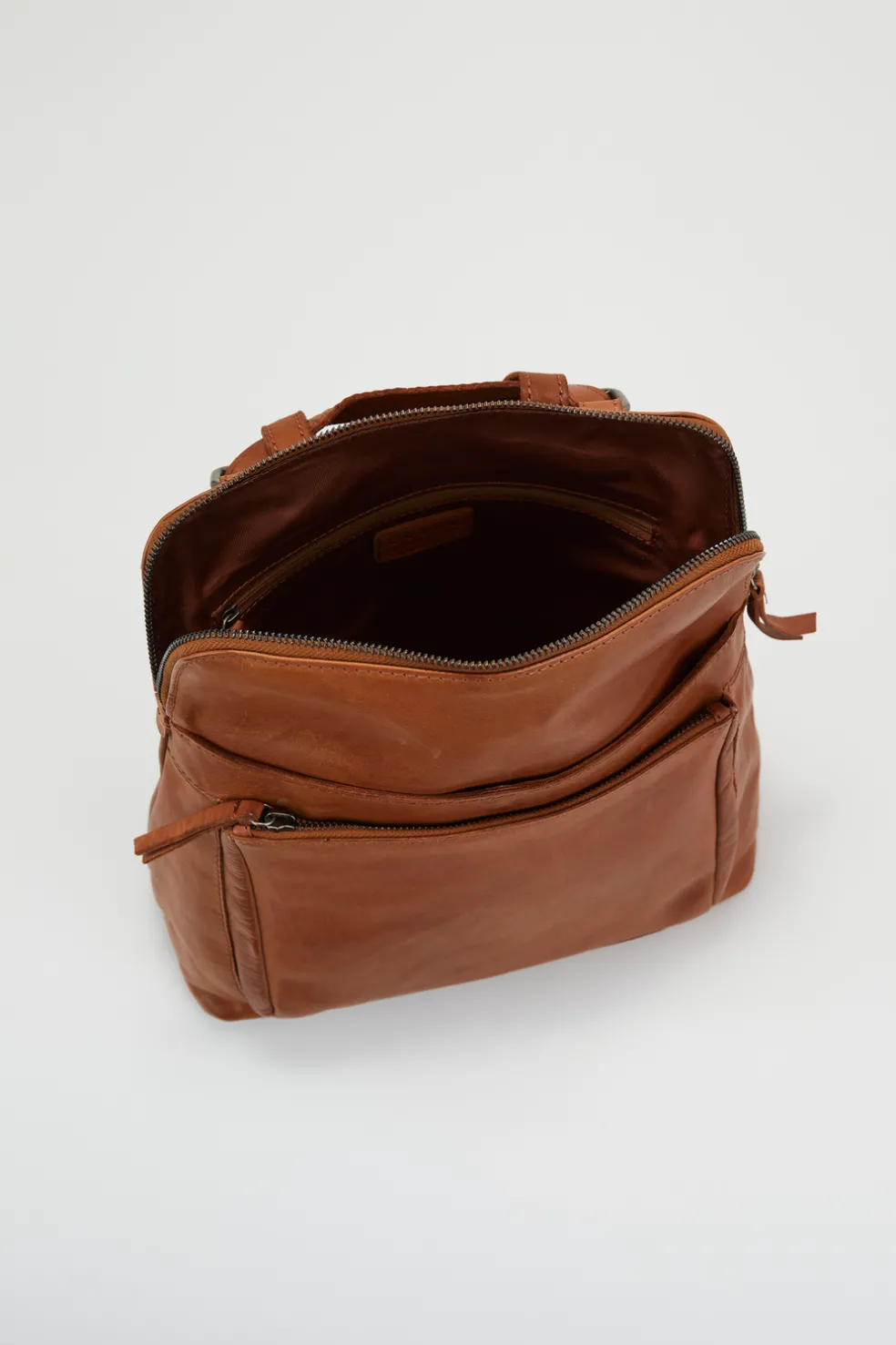 Maya Leather Convertible Backpack