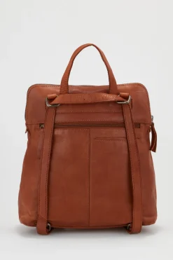 Maya Leather Convertible Backpack