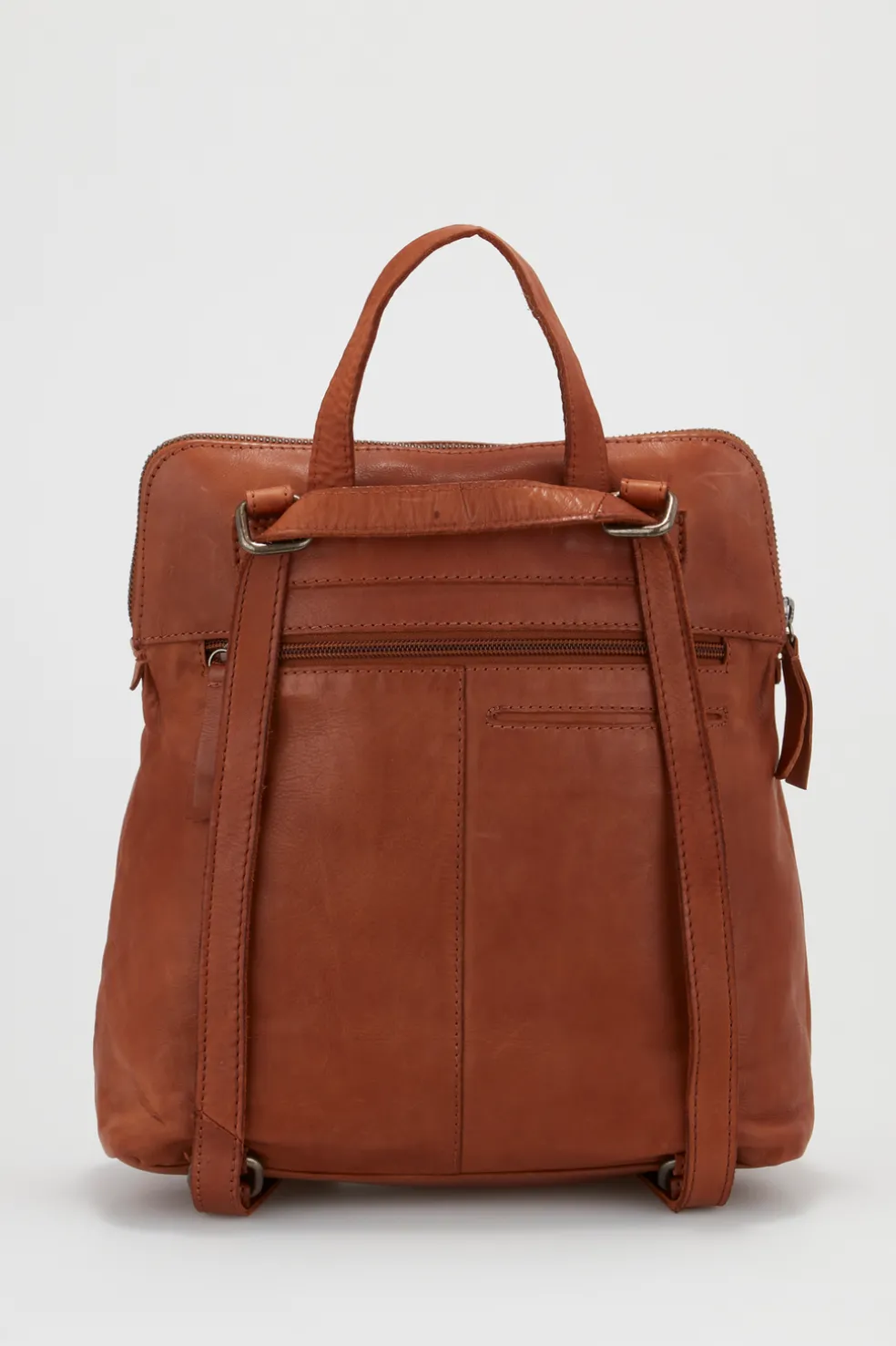 Maya Leather Convertible Backpack