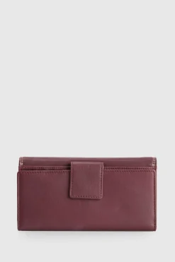 Maya Leather Large Clutch