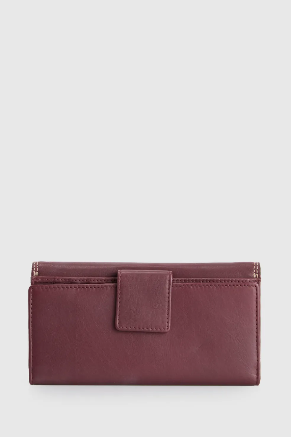 Maya Leather Large Clutch