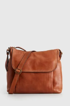 Maya Leather Large Crossbody Bag