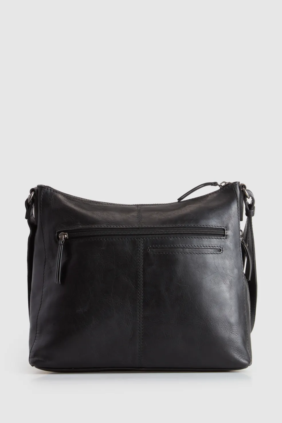 Maya Leather Large Crossbody Bag