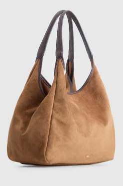 Mimi Suede Large Tote