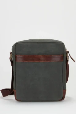 Noah Canvas/Lea Trim NS Satchel