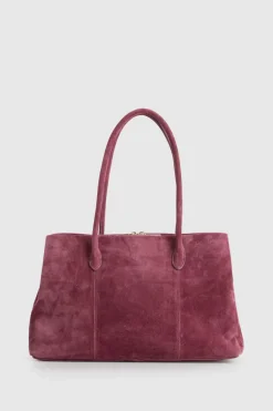 Noemie Leather Suede Tote Bag