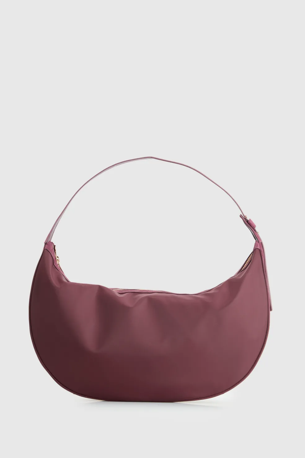 Noemie Leather Trim Shoulder Bag
