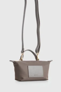 Noosa Leather Trim Crossbody Bag