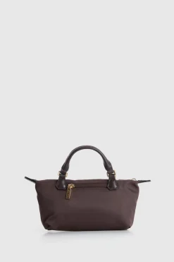 Noosa Leather Trim Crossbody Bag