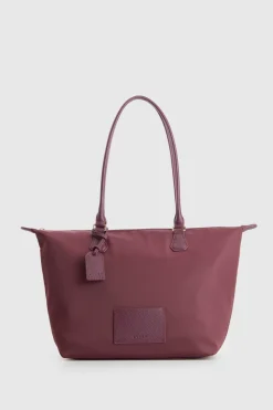 Noosa Leather Trim Tote Bag