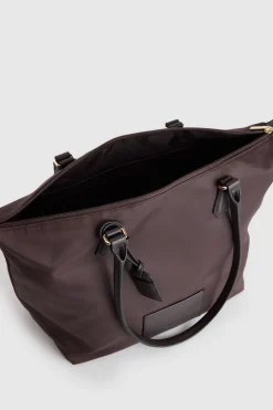Noosa Leather Trim Tote Bag