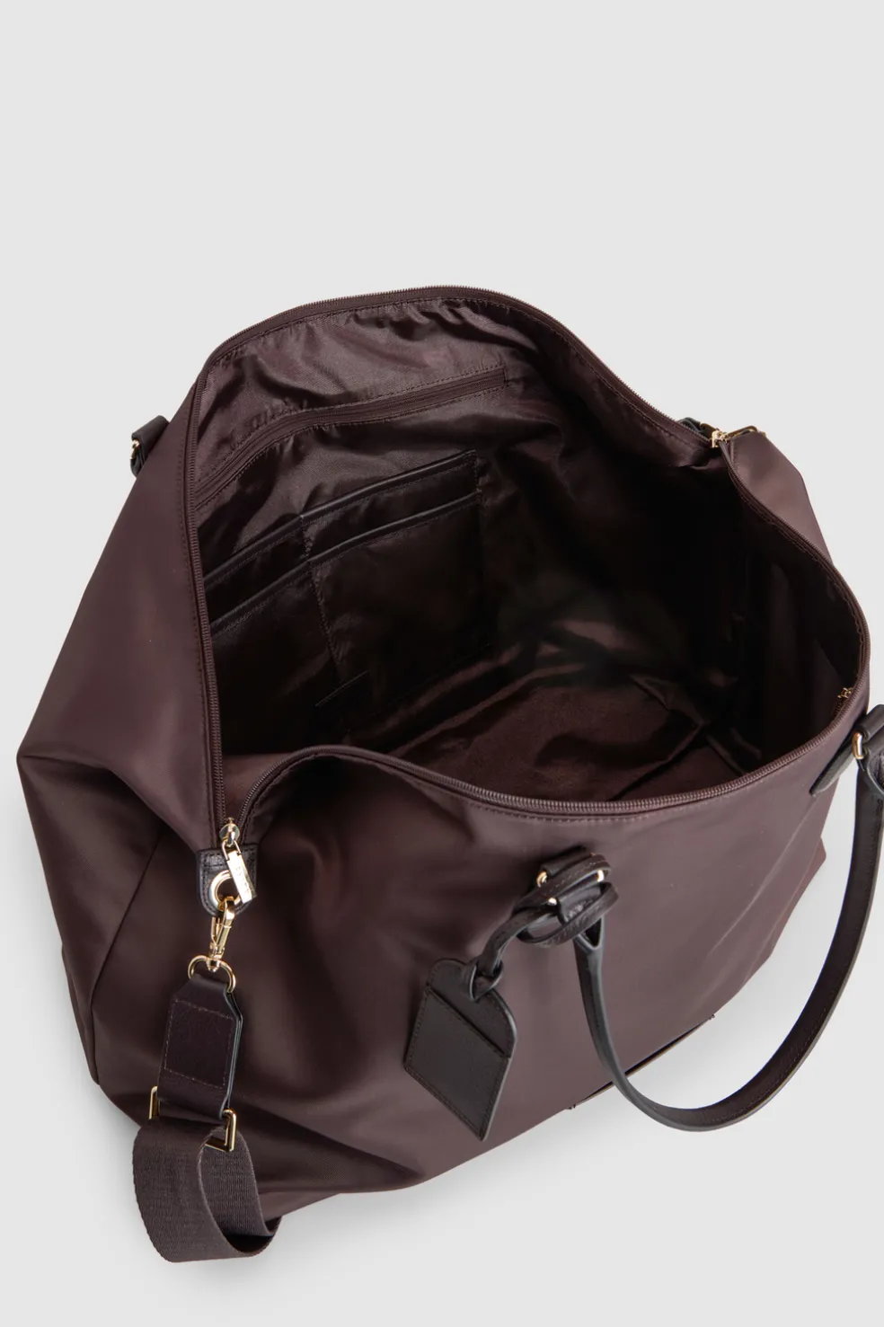 Noosa Leather Trim Travel Tote Bag