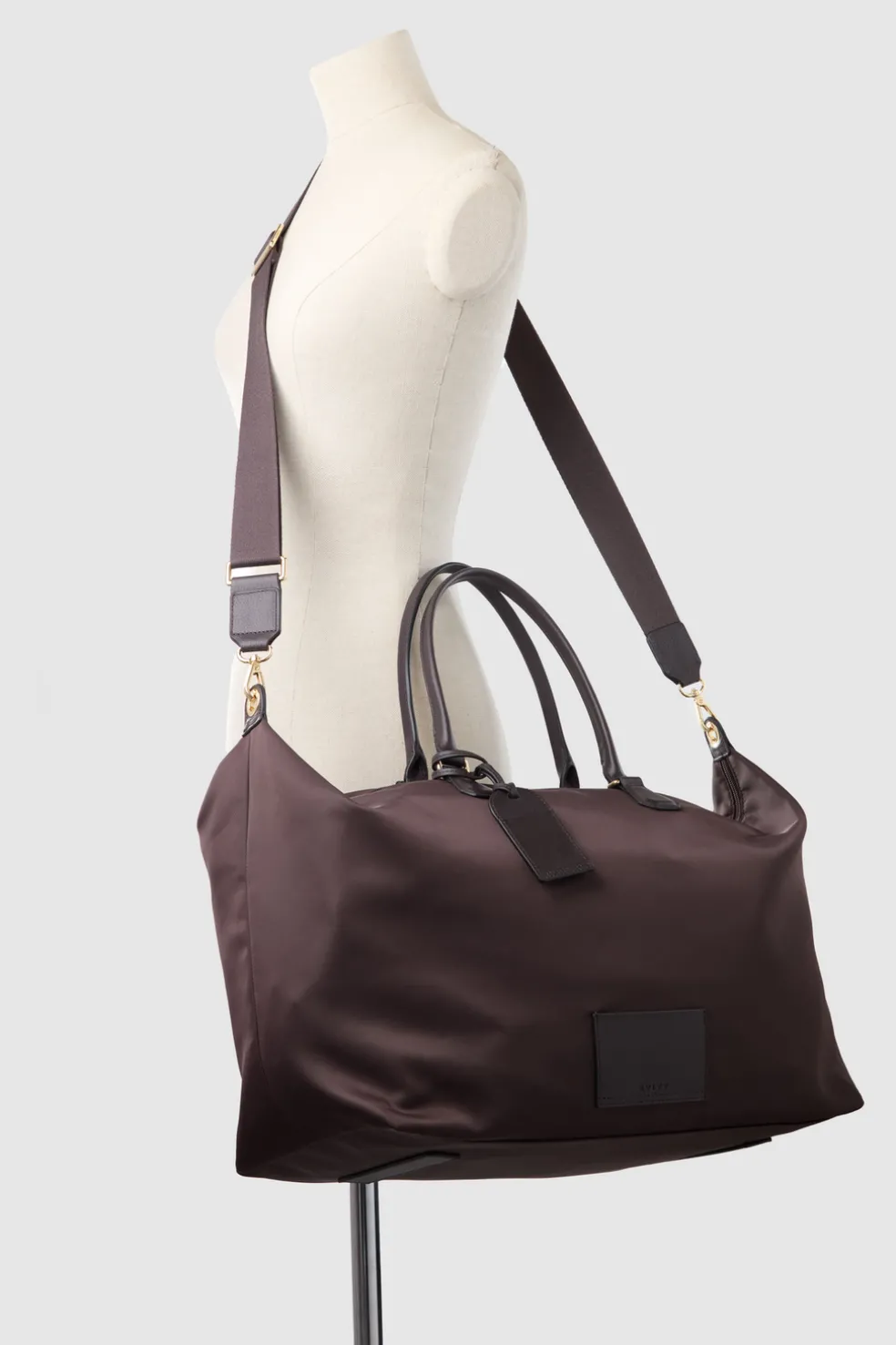 Noosa Leather Trim Travel Tote Bag