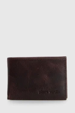 PC RFID Leather Slim Bifold Wallet