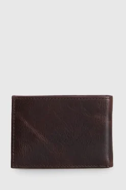 PC RFID Leather Slim Bifold Wallet