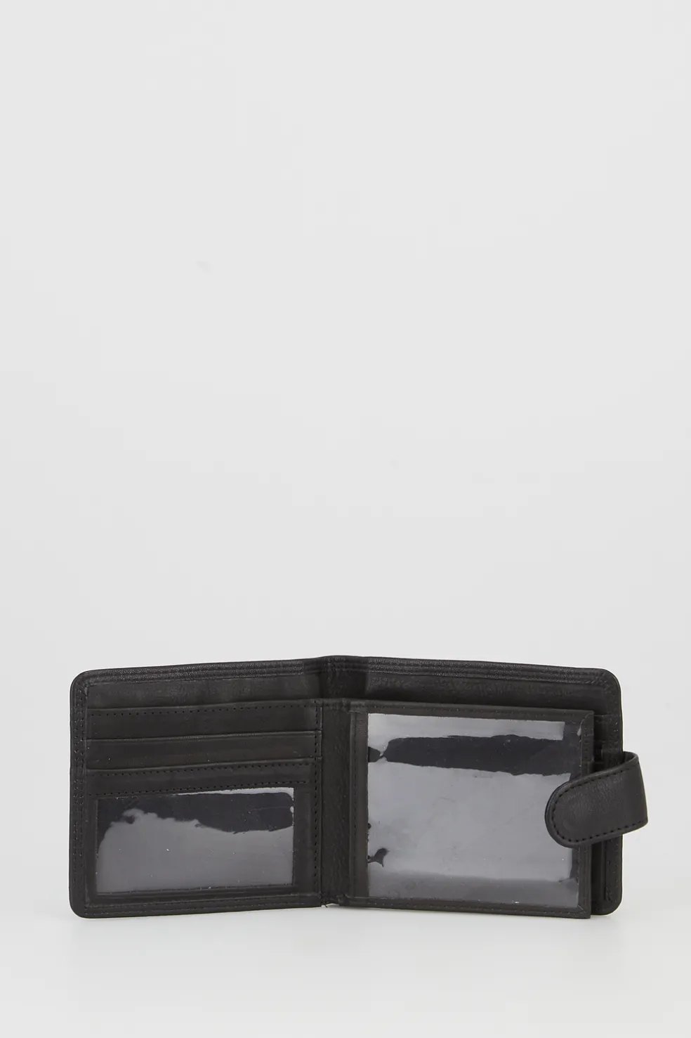 PC RFID Leather Wallet & Belt Gift Set