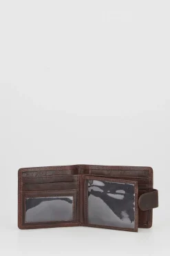 PC RFID Leather Wallet & Belt Gift Set
