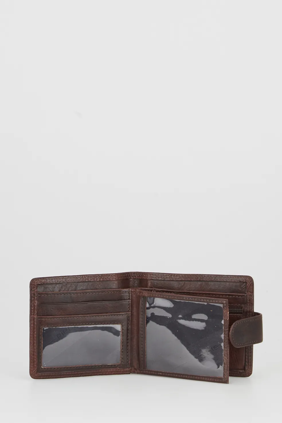 PC RFID Leather Wallet & Belt Gift Set
