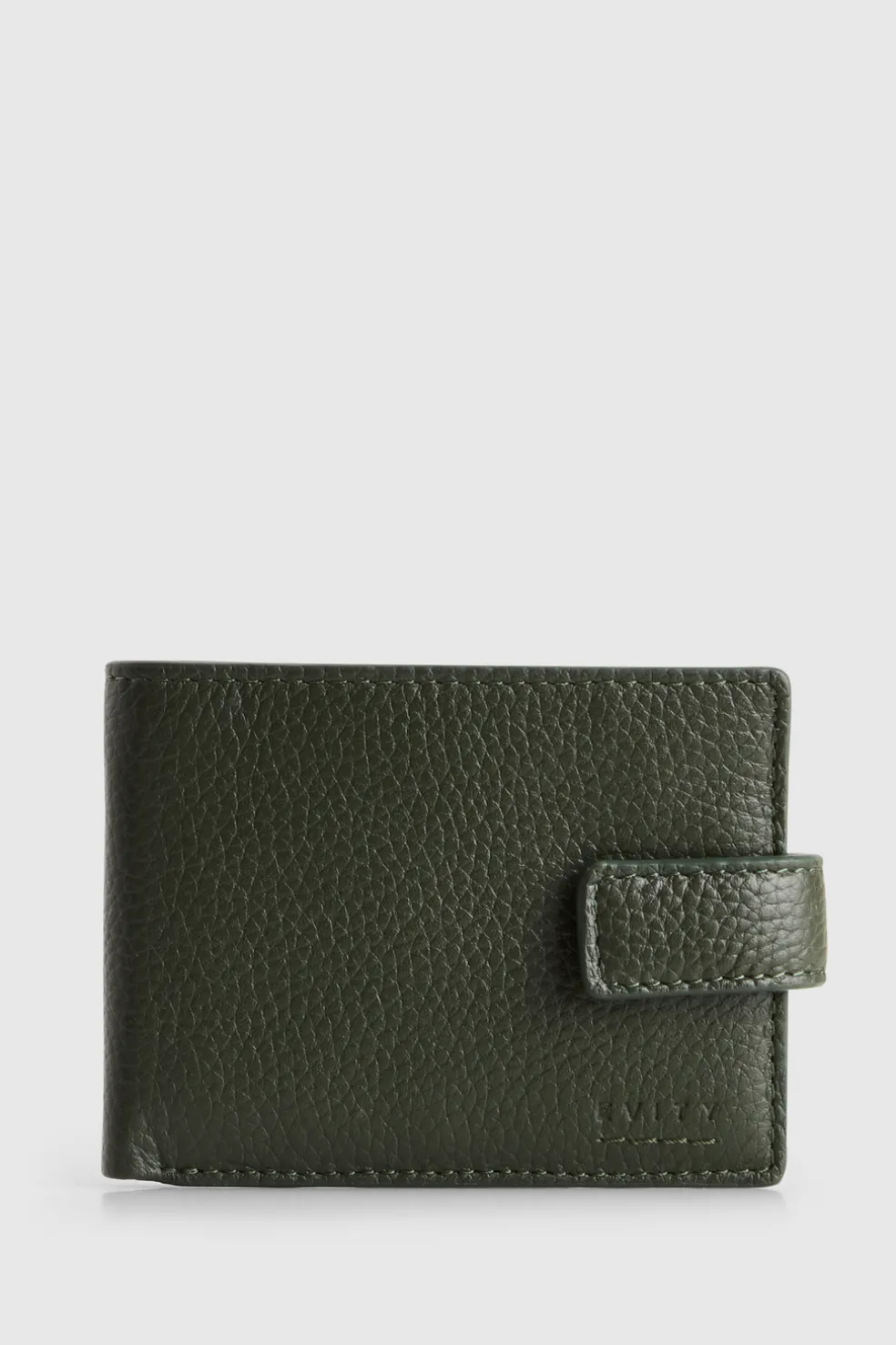 RFID Ellis Leather Tab Wallet