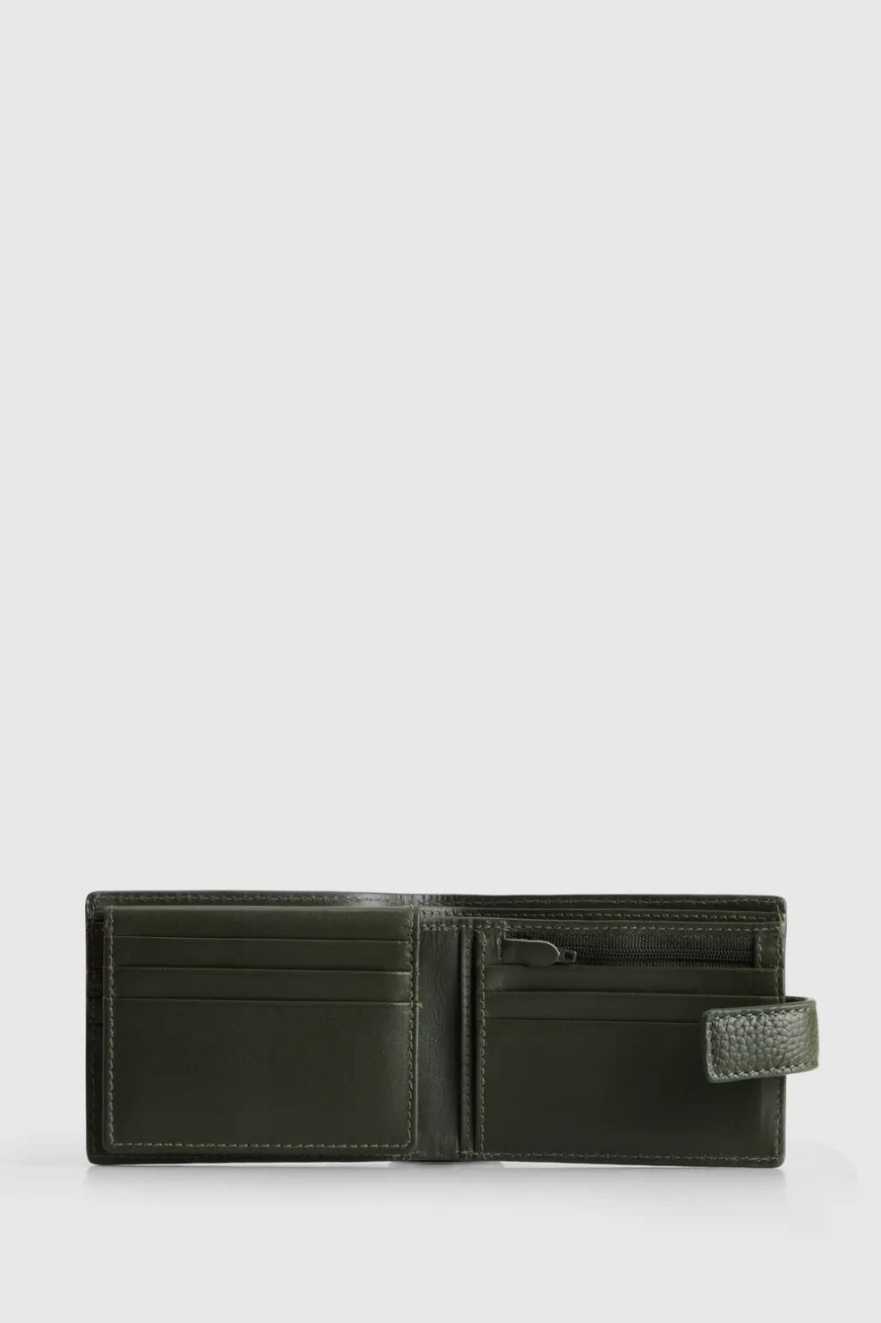 RFID Ellis Leather Tab Wallet