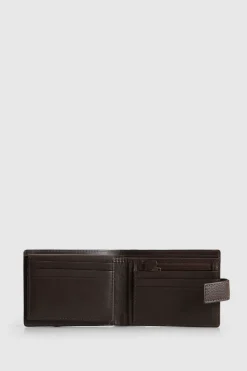 RFID Ellis Leather Tab Wallet