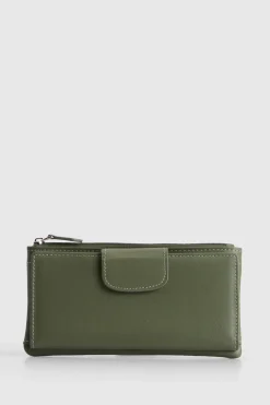 RFID Leather Medium Slim Purse