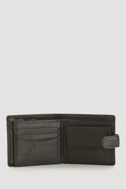 RFID Leather Tab Wallet