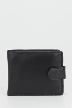 RFID Leather Tab Wallet
