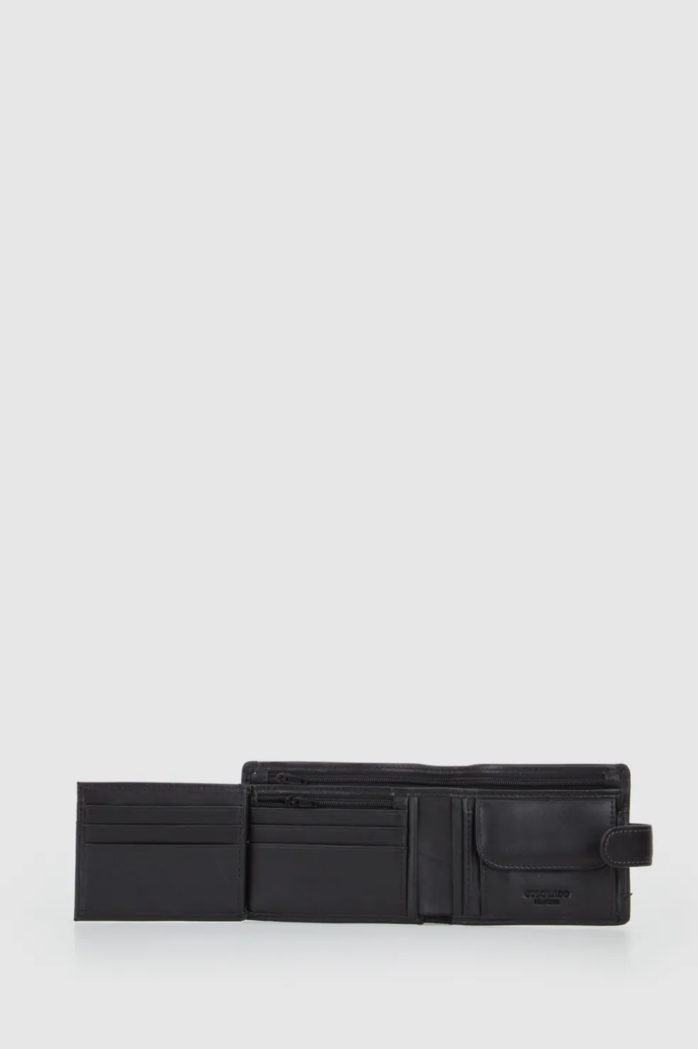 RFID Leo Leather Tab Wallet