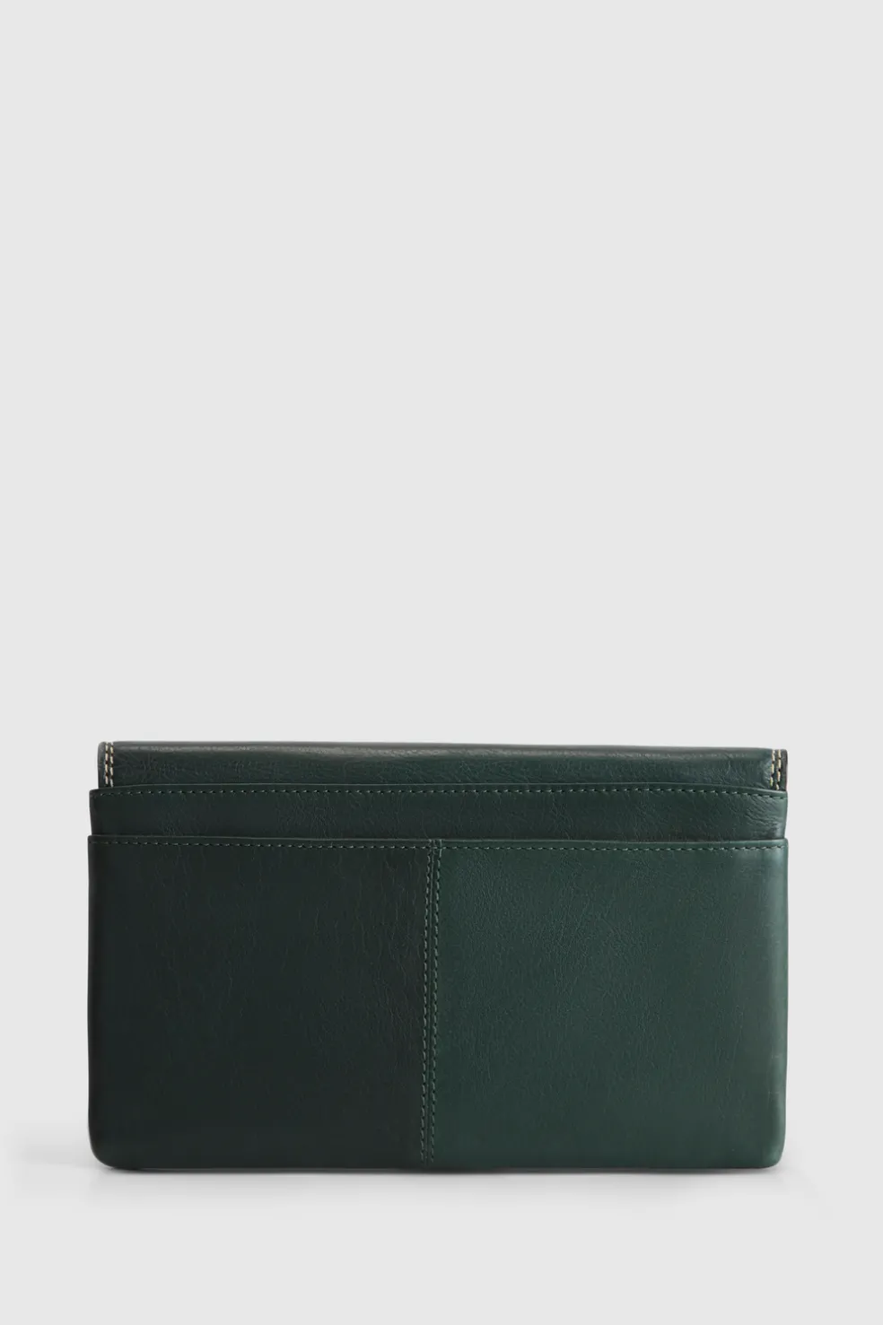 RFID Maya Leather Large Clutch