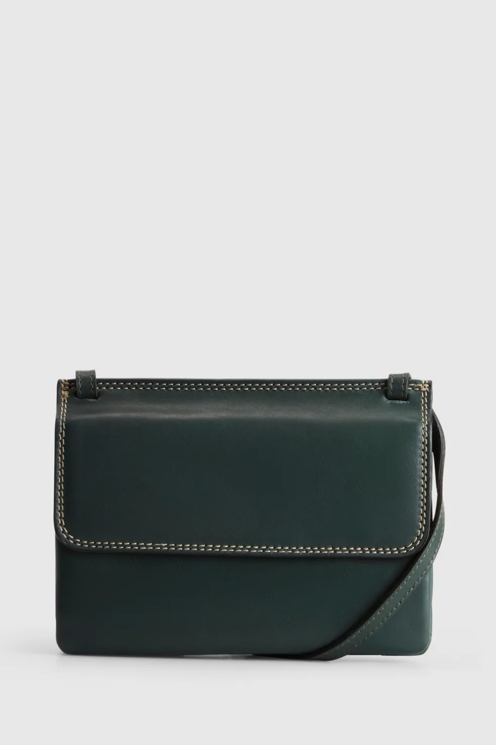 RFID Maya Leather Small Crossbody