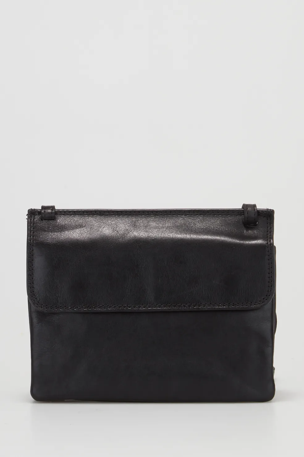 RFID Maya Leather Small Crossbody