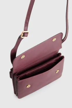 RFID Maya Leather Small Crossbody
