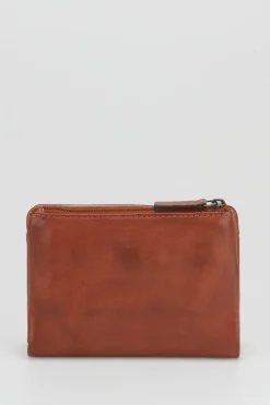 RFID Maya Leather Small Wallet