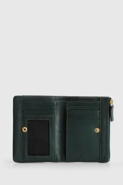 RFID Maya Leather Small Wallet