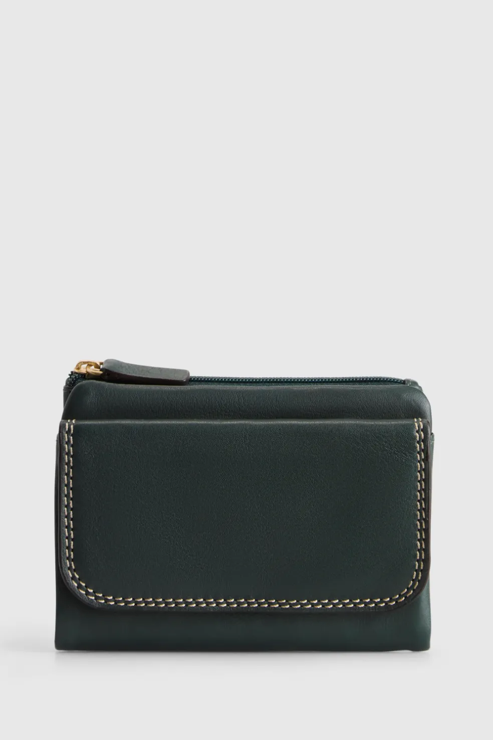 RFID Maya Leather Small Wallet