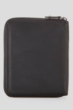 RFID Roy Leather Zip Wallet