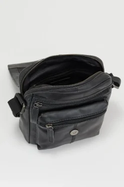 Rigio Leather Small Satchel