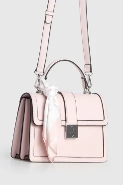 Scarf Top Handle Bag