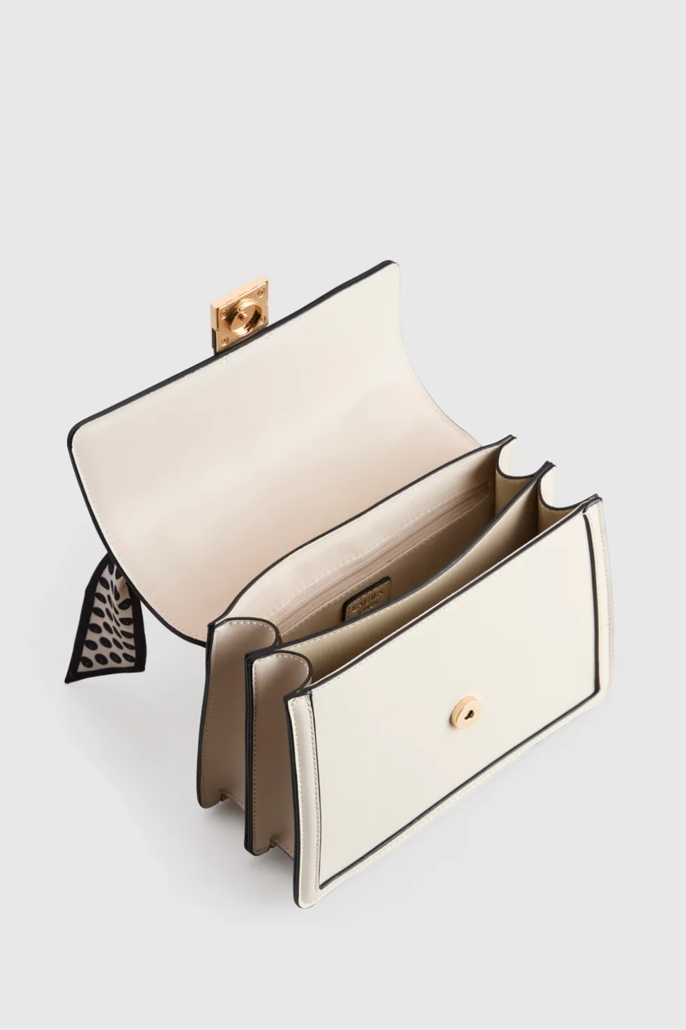 Scarf Top Handle Bag