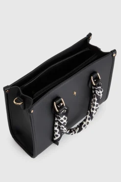 Small Tote Bag With Scarf