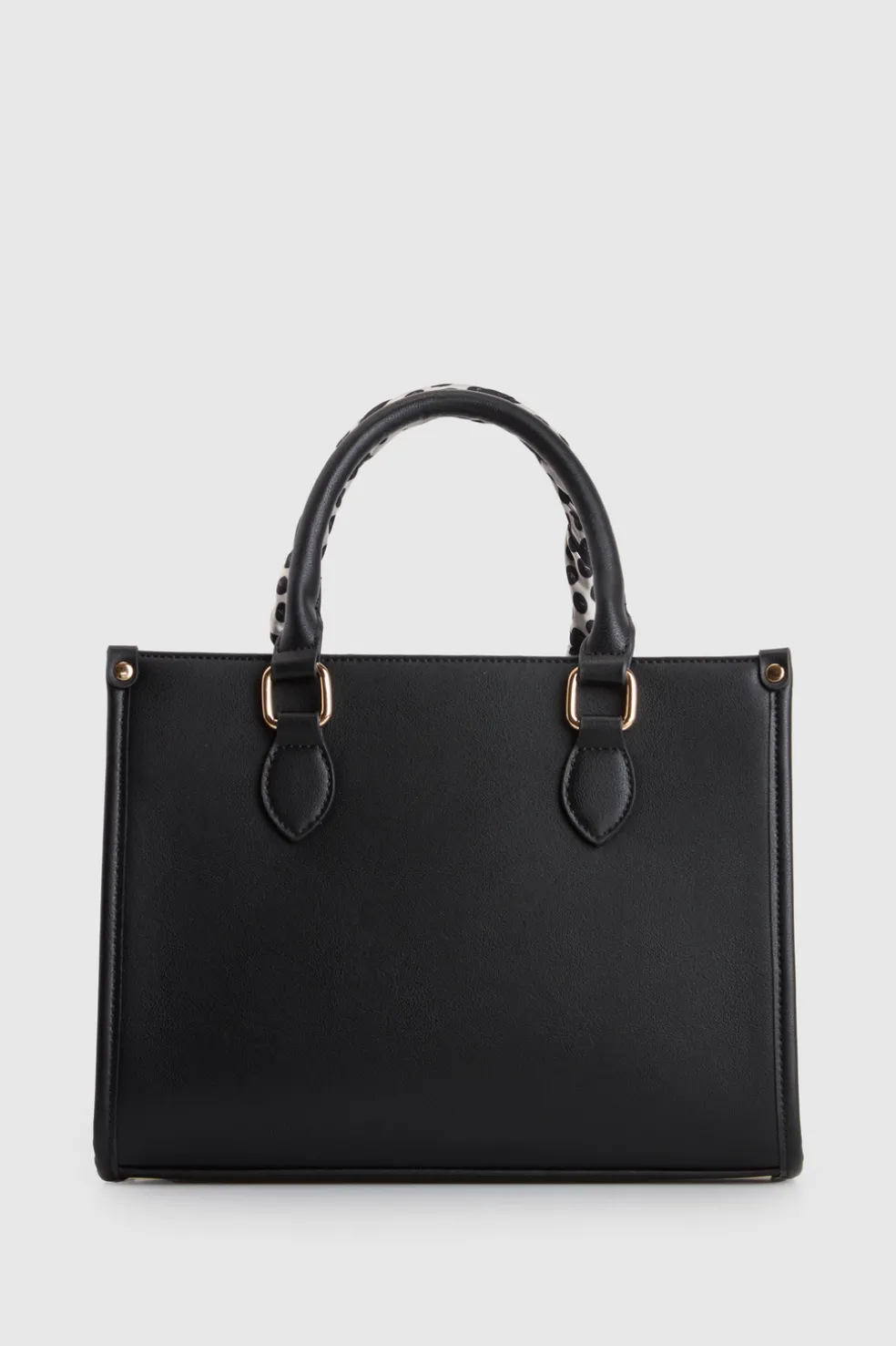 Small Tote Bag With Scarf