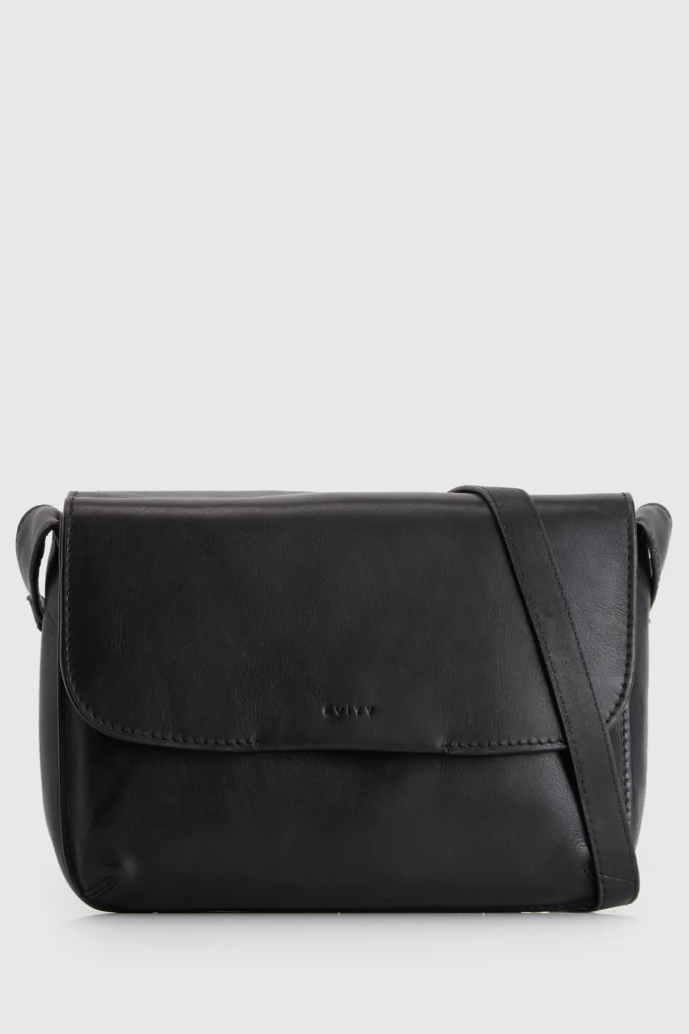 Sofia Leather Flap Crossbody Bag