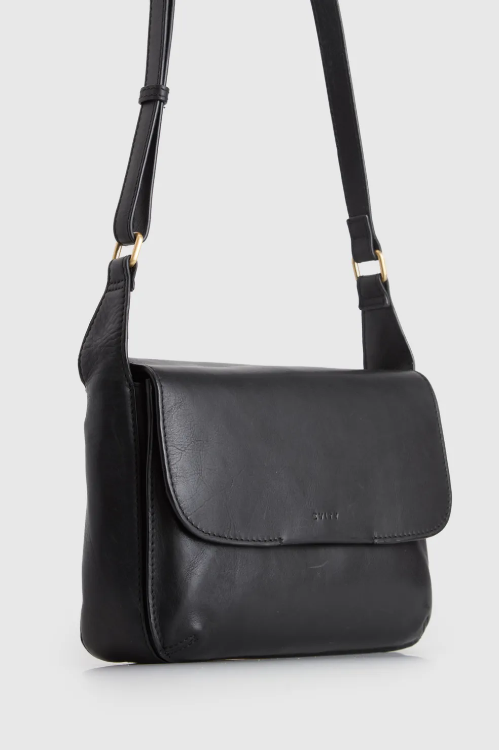 Sofia Leather Flap Crossbody Bag