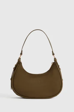 Sophia Vegan Suede Shoulder Bag