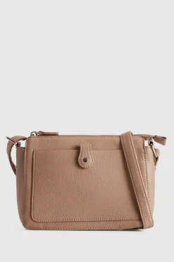 Tab Pocket Crossbody Bag