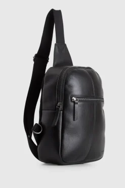 Theo Leather Sling Bag