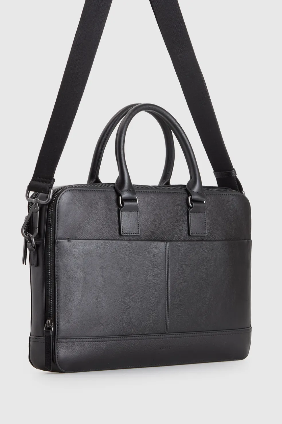 Theo Leather Twin Handle Brief