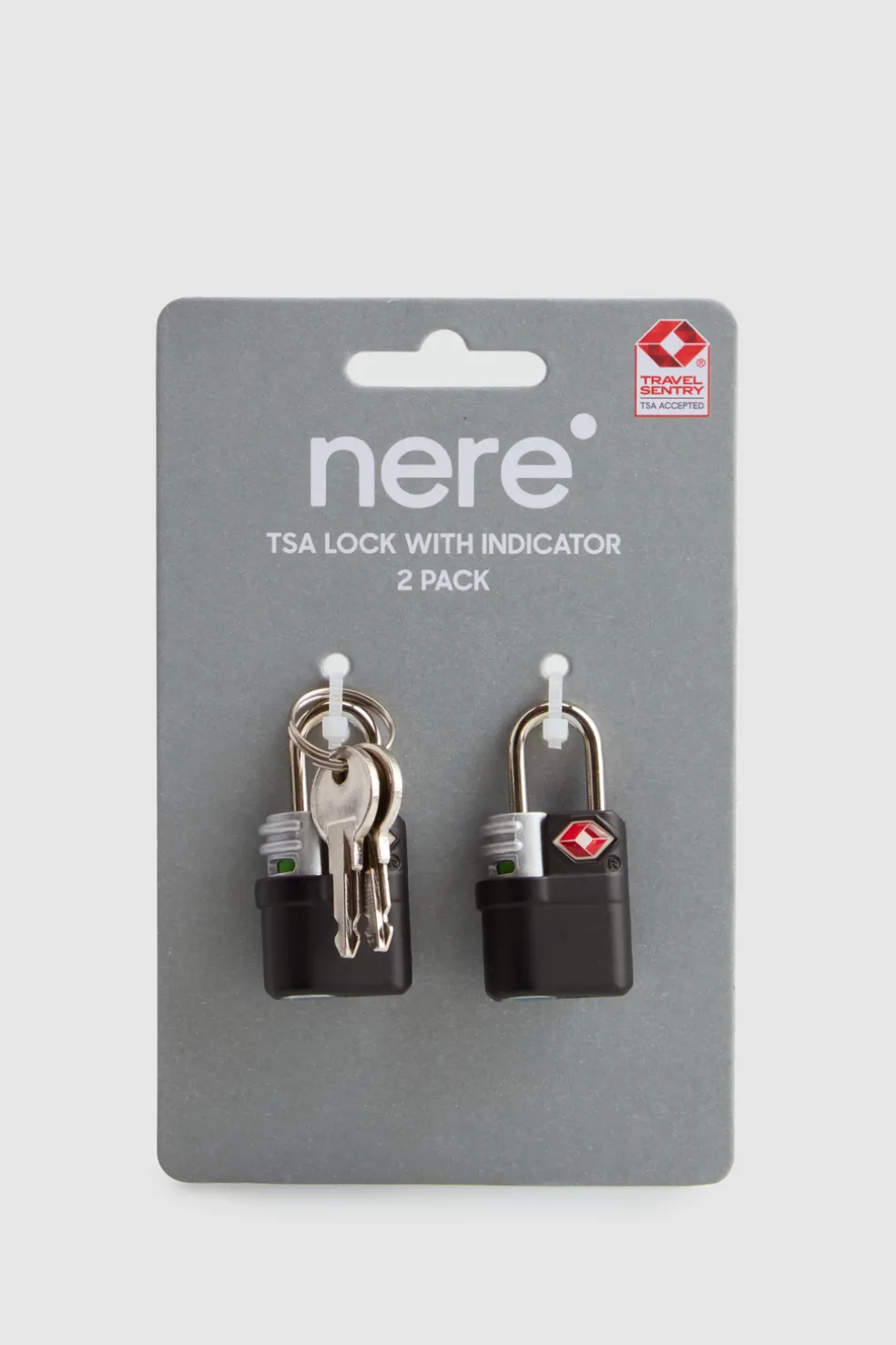 TSA Indicator Lock 2pk