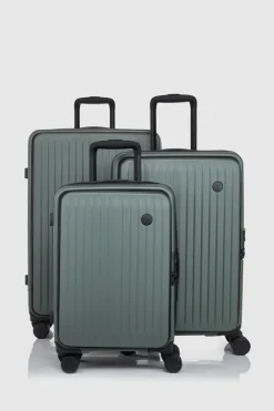 Venture Dual Open 3pc Suitcase Set